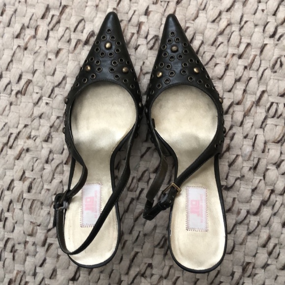 Sling back heeled sandals - Picture 3 of 6